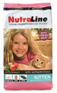 Nutraline Kitten pui-curcan hrana uscata nutraline
