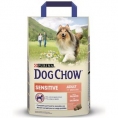 DOG CHOW Adult SENSITIVE, Somon şi Orez 2,5kg hrana uscata purina