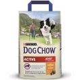 DOG CHOW Adult ACTIVE, cu Pui şi Orez 2,5kg hrana uscata purina